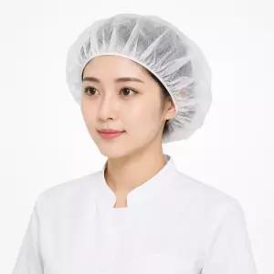대용량 부직포 일회용 위생모자 요리 헤어캡 100매