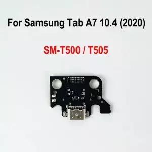 삼성 탭 A7 10.4 SMT500/T505 USB 충전 포트 잭 독 커넥터 보드 플렉스 케이블용