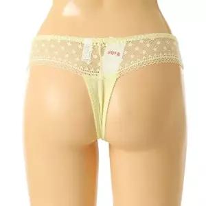 [비너스]홍대 솔브 26년 S/S봄광고 스프링 브리즈 T팬티 옐로우 [STD601T]