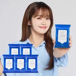 [내일 도착] 갸스비 아이스 휴대용 데오바디 샤워티슈 아이스시트러스 10매 x 5팩