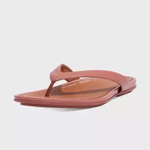 핏플랍 FITFLOP 그라시에 레더 쪼리 Warm Rose