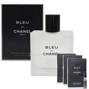 샤넬 블루 드 샤넬 애프터쉐이브 로션(스킨)100ml+블루오드퍼품1.5ml3개
