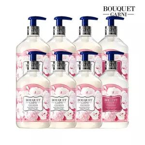 부케가르니 딥 퍼퓸 체리블라썸향 500ml 샴푸 x6개+트리트먼트 x2개