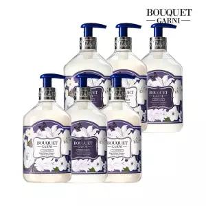 부케가르니 딥 퍼퓸 바닐라머스크향 500ml 샴푸 x3개+트리트먼트 x3개