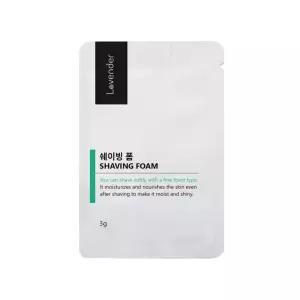 러벤더 일회용 쉐이빙폼 3g 1개