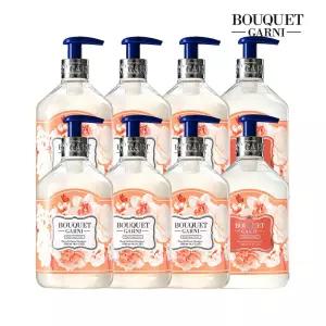 부케가르니 딥 퍼퓸 핑크자몽향 500ml 샴푸 x6개+트리트먼트 x2개