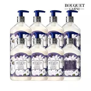 부케가르니 딥 퍼퓸 바닐라머스크향 500ml 샴푸 x6개+트리트먼트 x2개