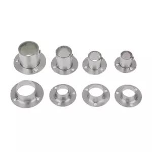 옷장용 스테인리스 플랜지 32MM 튜브 지지대 시트 걸이 파이프 직경 19 브래킷 스틸 03