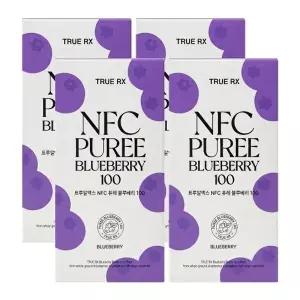 트루알엑스 NFC 퓨레 블루베리 100 19gX14포X4개25340079672029
