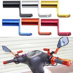 바이크 오토바이 백미러 브래킷 도구 1pcss 홀더 마운트 핸드폰 ATV 바 USB 충전기 CNC 알루미늄 클램프 자
