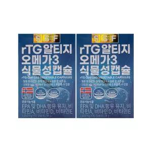 순수식품 rTG 알티지 오메가3 1018mg x 60캡슐 x 2개 /An