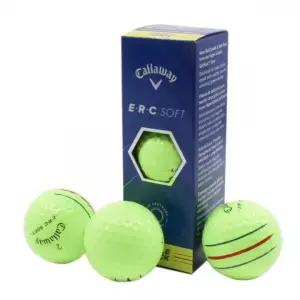 2025년 캘러웨이 ERC SOFT 360 트리플트랙 골프공 3개.
