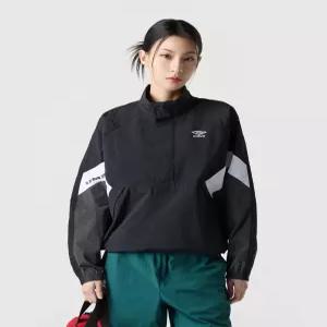 엄브로 팝러쉬 컬러블럭 스탠넥 아노락 블랙 UR123CWT34 6045850