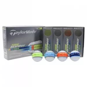 테일러메이드 투어리스폰스 스트라이프 3피스 마카롱볼 멀티컬러 골프공 taylormad golf ball
