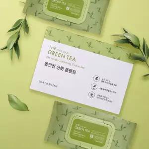 토니모리 노워시 클렌징 티슈 더 촉촉 그린티 데일리 200매 1개 MNS