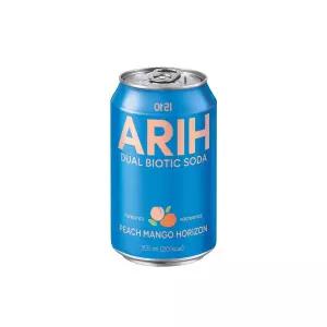 아리 ARIH 듀얼바이오틱소다 피치망고호라이즌 (24개) 복숭아+망고맛