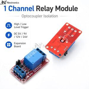 1/3/5PCS DC 5V/12V/24V 1 채널 릴레이 모듈(광 커플러 포함) Arduino Raspberry Pi 레드 보드용 하이 로우