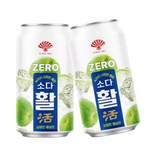 동화약품 부채표 소다활 제로 매실맛 355ml x 24캔