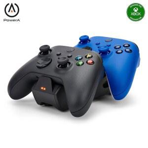 XBOX SERIES X|S용 POWERA DUO 충전소 충전, 블랙, 무선 컨트롤러 ONE 배터리, 충전식 - X|S,