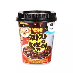 뽀로로 짜장 떡볶이 110g즉석 짜장볶이 사무실간식 탕비실 회사 즉석요리 간편식