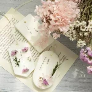 (솜씨키트) 싱그러운 플라워 만들기 키트 꽃향기 캔들 DIY