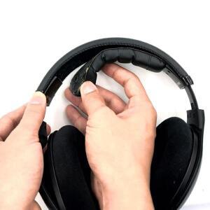 헤드폰 밴드 커버 플렉시블 천 쿠션 탑 패드 보호대 교체 Sennheiser HD598 599 569 HD515 595 5