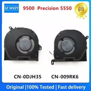 Dell XPS15 9500 Precision 5550 노트북 CPUGPU 쿨러 냉각 팬 EG50050S1-CG30-S9A CG00-S9A 용 새 DJH35 0D