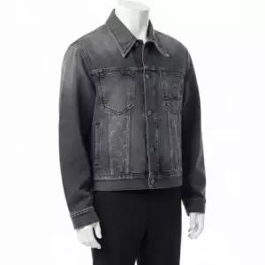마린세르 MUST IT_ 문 레이저 그레이 워시 데님 자켓 25FW MJA063BCDEN0006 GR90