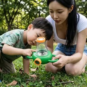 딜로그? 어린이 곤충 관찰 확대경 채집통 반사경 과학 완구 교구