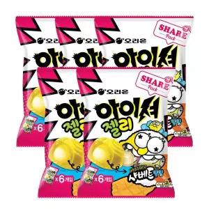 오리온 아이셔 젤리 샤베트필링 189gx5개 간식 화이트데이 만들기 생일 발렌타인데이 선물