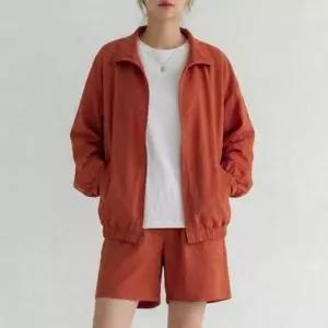 바람막이 여성 등산 자켓 하이넥 간절기 아웃도어 밴딩 점퍼