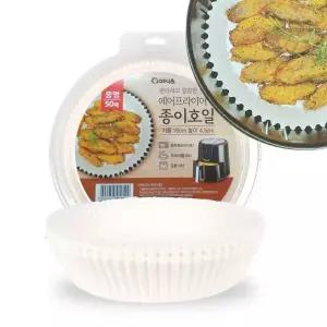 접시 기름종이 이지앤500 오블 전자렌지 에어프라이어 종이호일 중50매