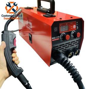 220V 가스 프리 이산화탄소 가스 차폐 용접기 올인원 기계 소형 2차 용접기 가정용 가스리스