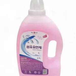 2.7l 장미향 섬유 향기 관리 유연제 세탁 부드러운 대용량 은은한