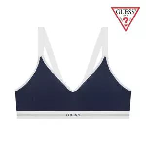 [게스]노와이어 브라 언더웨어 브래지어 컬러포인트 골지 스포츠 GEWBR232NY