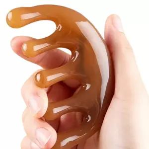 두피 괄사마사지기 코 빗 얼굴
