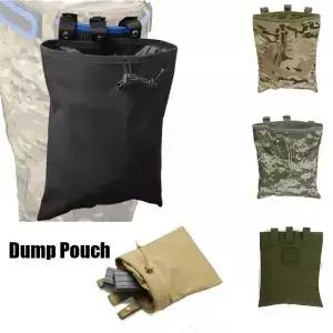 Molle 덤프 파우치 탄창 교정 야외 페인트볼 유틸리티 복구 가방 팩 케이스 사냥 매그 액세서리