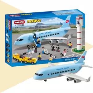 옥스포드 ST-33389 타운 공항 역활놀이 블록