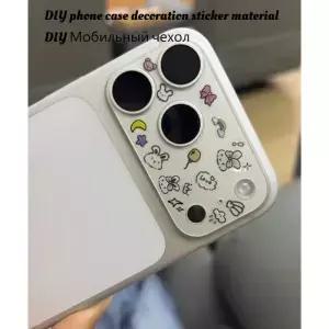 귀여운 스티커 애완견 고양이 토끼 DIY 스크랩북킹 장식 휴대폰 케이스 핸드북 태블릿 데코레이션