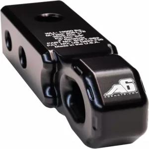 Agency 6 소프트 섀클 블록 19 000 lb WLL 65K 브레이크 2인치 히치 리시버 장착 CNC 가공 미국산 오프로드