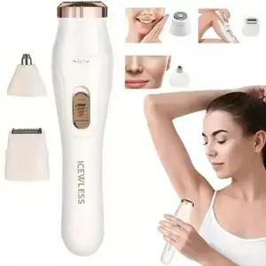 3in 전기 제모 세트 USB 충전식 코털 트리머 다리털 제거 장치