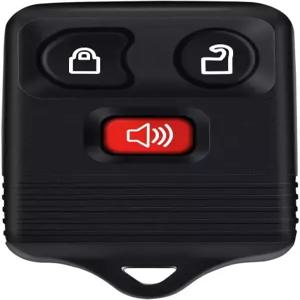 cciyu CWTWB1U331 키리스 엔트리 원격 자동차 폽 클릭커 송신기 경보 1X 3버튼 Ford Edge F150 98-16 mm