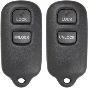 Keyless2Go 신형 키리스 엔트리 원격 자동차 폽 3버튼 FCC HYQ12BBX HYQ12BAN 대체품 2팩