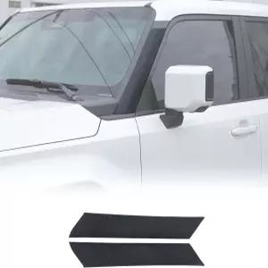 도요타 랜드 크루저 250 프라도 J250 LC250 2024 2025 A-필라 사이드 카울 바디 아머 외부 커버 코너 가드