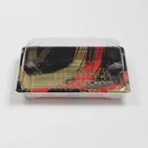 400개 [TONG] 세트 반찬용기 일회용기 [BR] 초밥용기 (레드골드/ XYW-05)