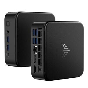 Mini Gaming PC, Hyper H1 win-11 Micro Pro LPDDR5 LAN/WiFi6/BT5.2 7 Desktop 512GB (8C/16T,up AMD SSD to Computers 7735HS Display/2.5G Ryzen PC,16B 4.75GHz) 5500MT/s Pc, Triple 4K