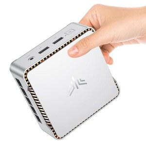 Essenx E2 N150 미니 PC, 16GB 컴퓨터, 4K PC (비트 최대 SSD Lake-N 듀얼 DDR4 Twin HDMI+DP1.4 이더넷, Wi-Fi, 3.6GHz), 기가비트 N100, BT/홈/오피스 UHD, 1TB 마이크로