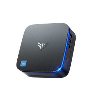 AK1PLUS 미니 PC 컴퓨터, 12th Alder 16GB 사무실용 N95 지원 WiFi, 데스크탑 최대 가정, BT, HTPC Lake- 비즈니스, 1TB SSD, 4K, 2.5인치 RAM 3.4GH, M.2 SSD(최대 2TB),