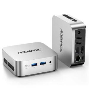 Vista V1 미니 PC, 16GB DDR4 RAM 최대 HDMI 인텔 256GB (비트 마이크로 PC N100/N95 3.6Ghz), 13세대 컴퓨터, 베사, 홈/오피스 이더넷 듀얼 UHD DP, SSD N150 4K Wi-Fi/Bt, 기가비트