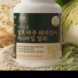 건강기능식품 프리미엄 발효 여주 돼지감자 바나바잎 알파 180정 KSCNB 소소플리마켓